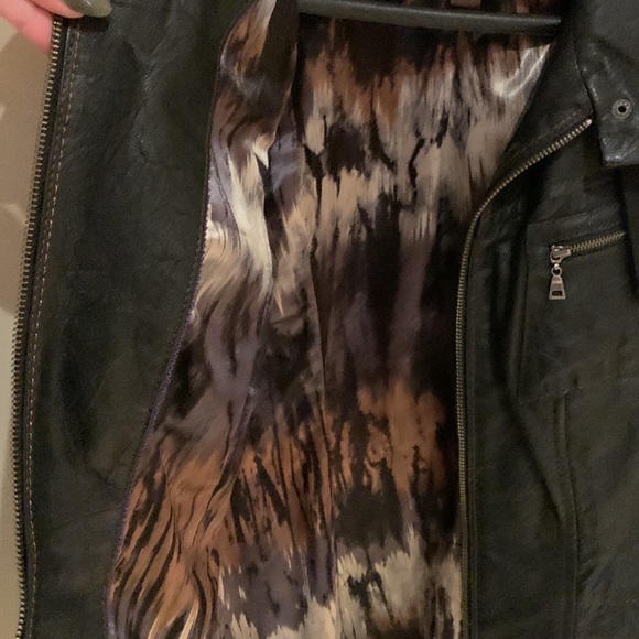 DANIER LEATHER JACKET 🖤 size small - Picture 4 of 7